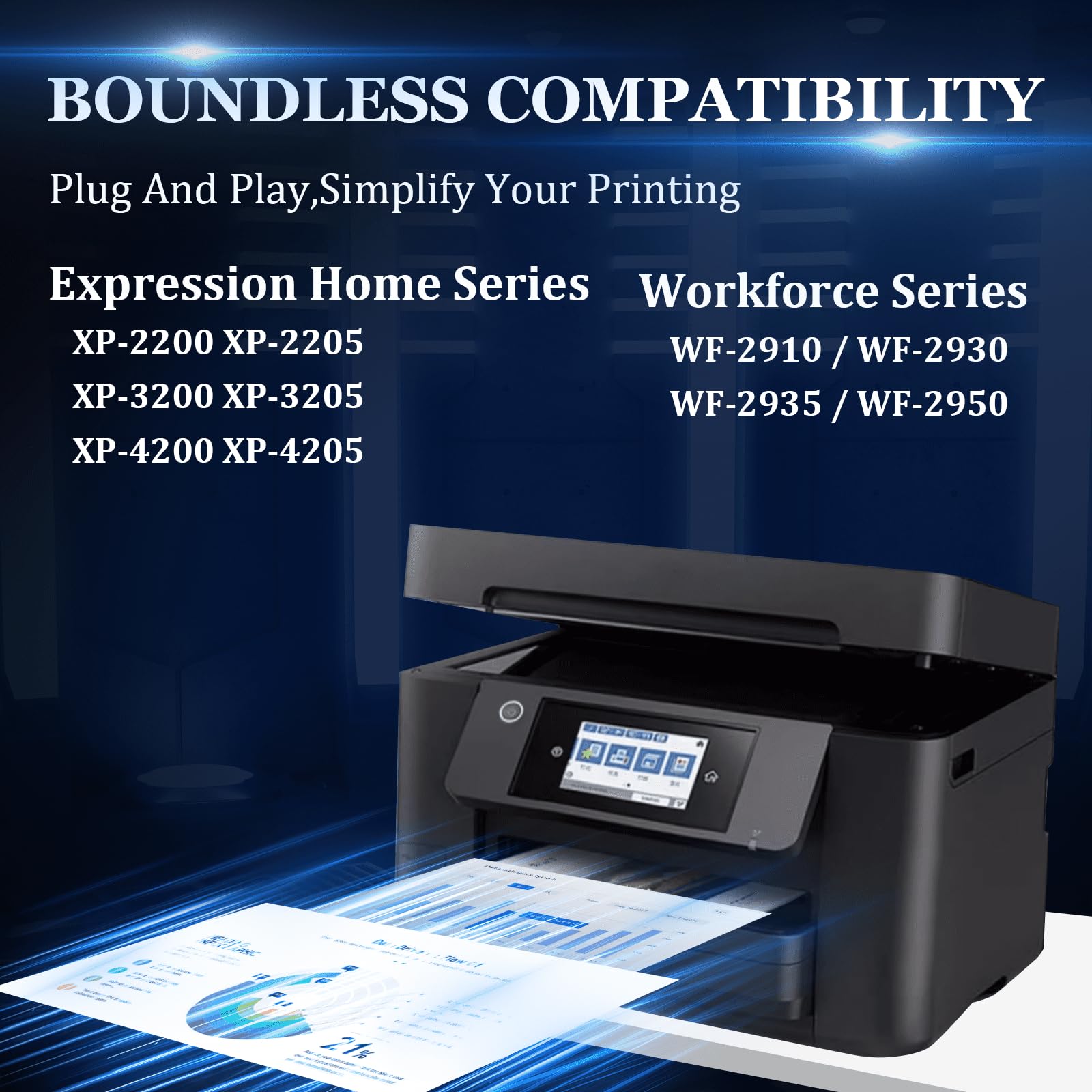 HL4win 604XL Compatibile per Cartucce Epson 604 XL Multipack per Expression Home XP-2200 XP-2205 XP-3200 XP-4200 Workforce WF-2910 WF-2930 WF-2950 (3 Nero, 2 Ciano, 2 Magenta, 2 Giallo)