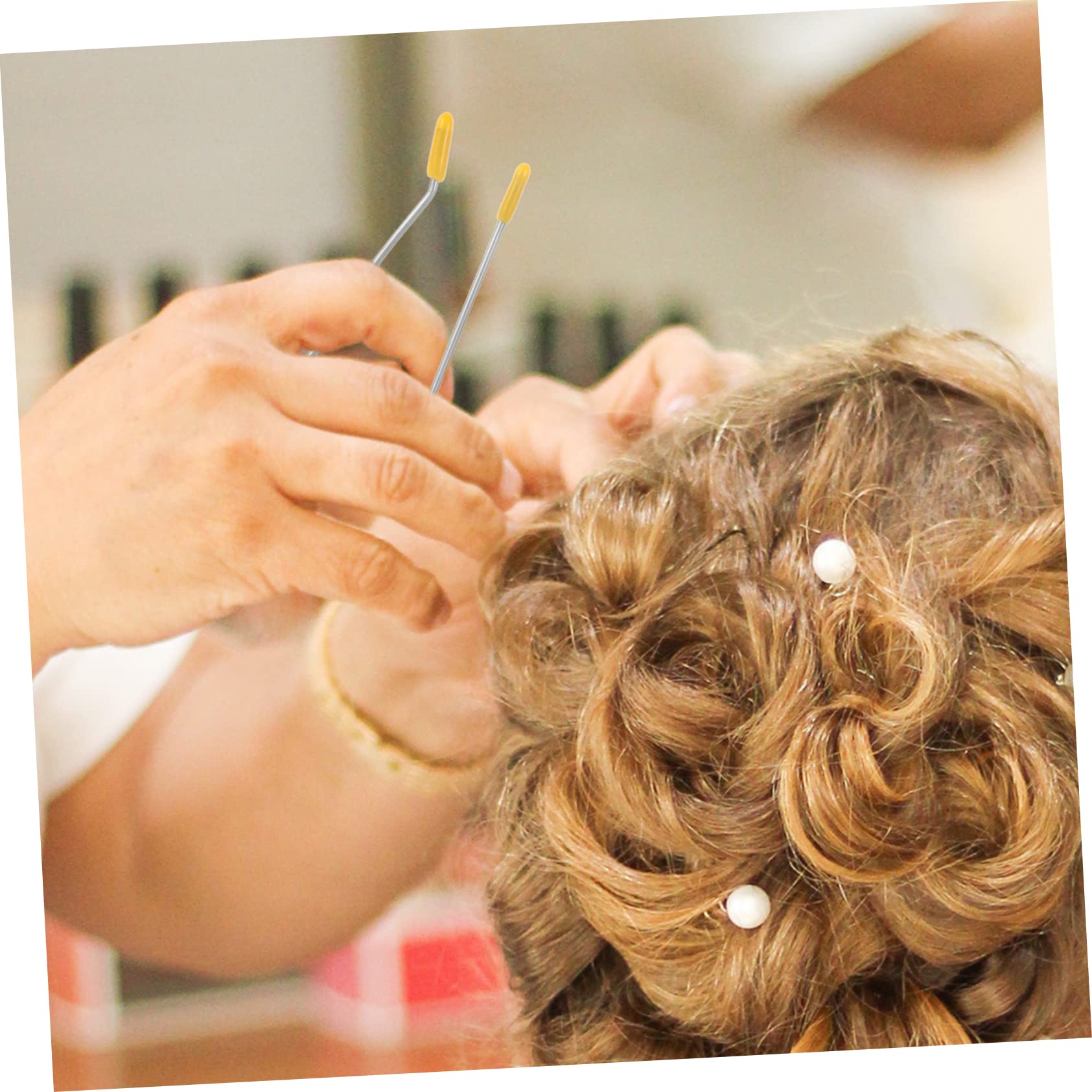 Beatifufu Hairdressing Styling Tools Replacement Assorted Hot Roller Clips Easy to Operate and Save Time