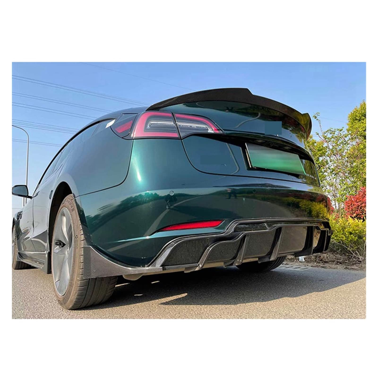 Amazon.co.jp: テスラモデル 3 2019 2020 20212022 カーボンファイバー