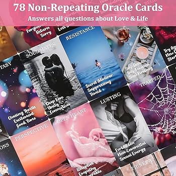 Amazon.co.jp: Fofeadm Oracleカード 78枚 Love Oracleカード