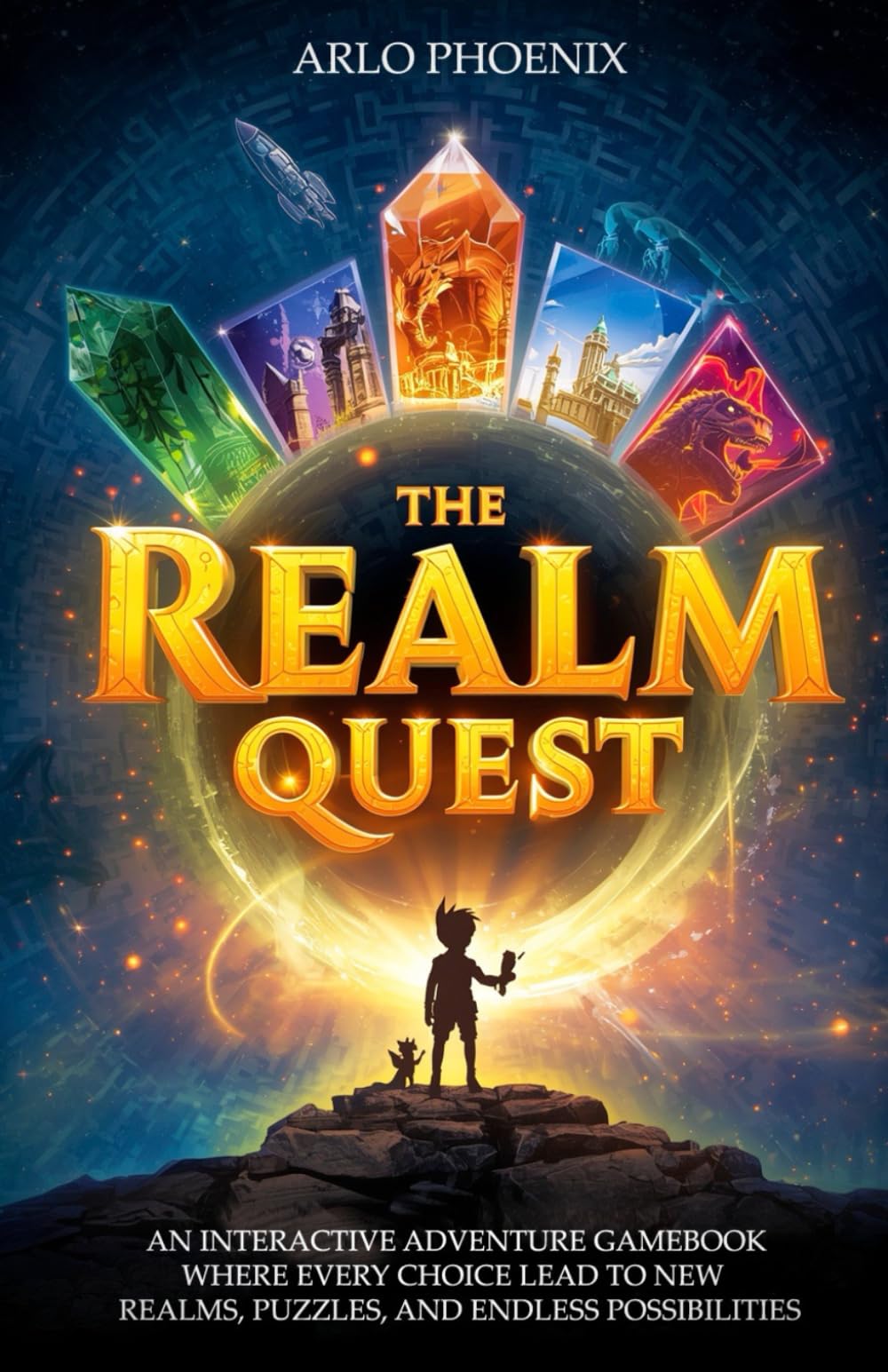 The Realm Quest: An Interactive Adventure Gamebook Where Every Choice Leads to New Realms, Puzzles, and Endless Possibilities