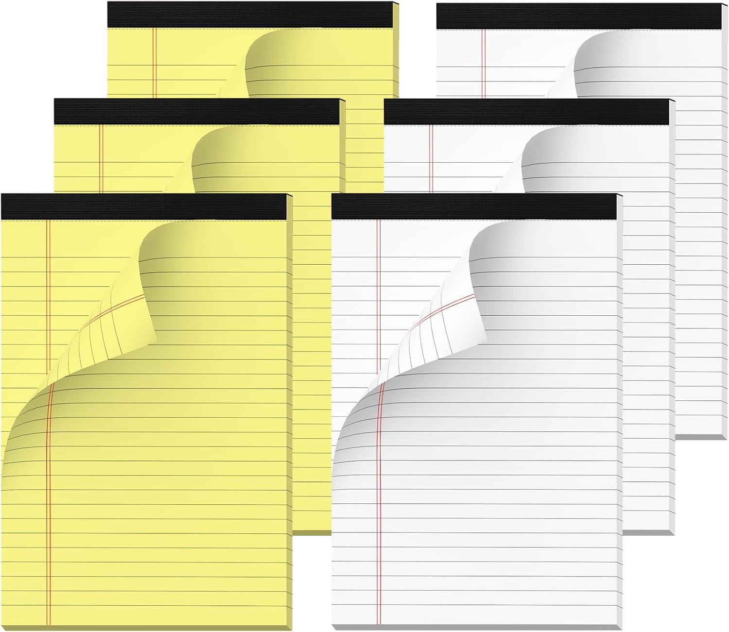 Legal Pad Writing Pads 5" x 8" Notepad 80gsm Recycled 3