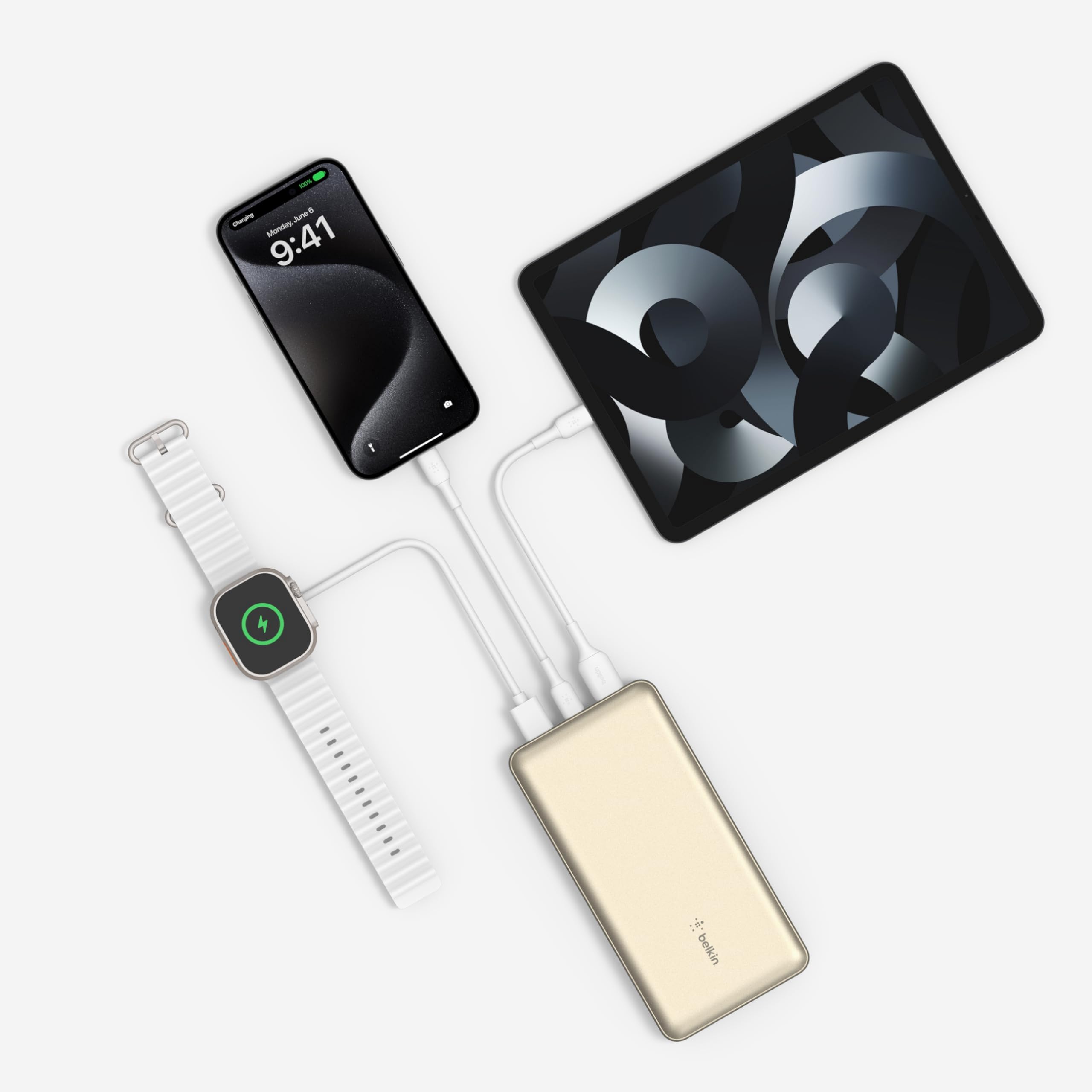 Amazon | Belkin モバイルバッテリー 3C対応 CCC大容量 20000mAh