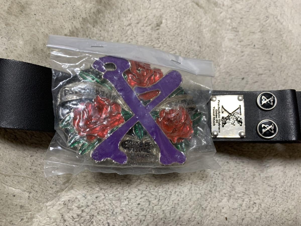 X JAPAN ローズバックル オリジナルベルトhide YOSHIKI