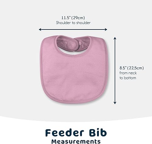 Miniatura 4 de Tiny Twinkle Baby Feeding Bibs- Waterproof and Absorbent Infant Drool and Feeding Baby Bibs