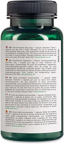 Miniatura 7 de Golden Mountains Shilajit Cápsula vegana 500mg Altai puro 90 unidades de minerales traza premium