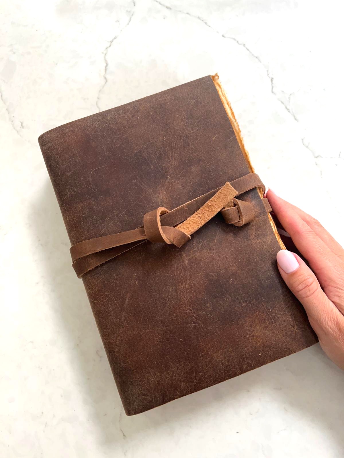 Amazon.com: Wanderings Vintage Leather Journal - 6