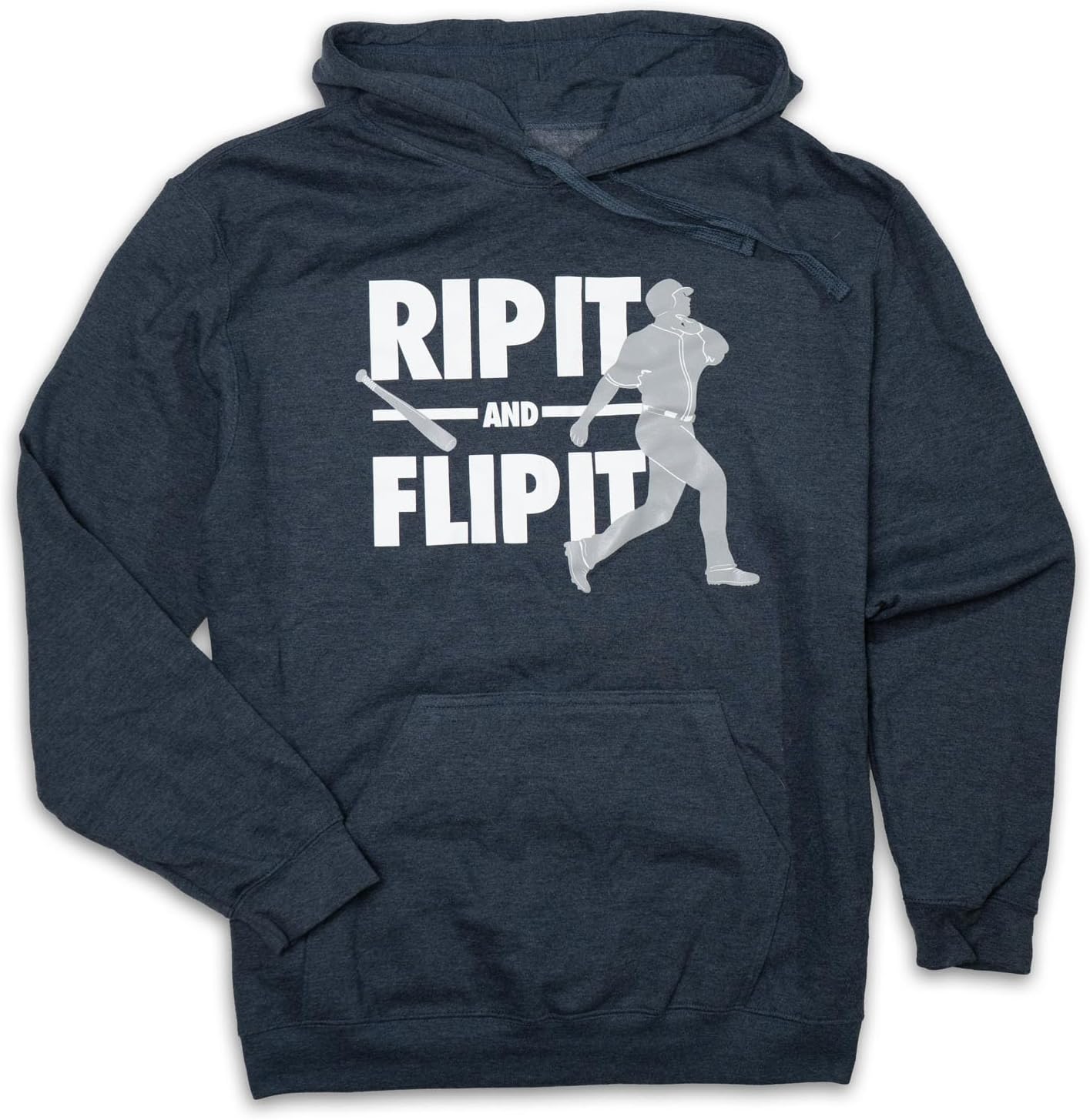 ChalkTalkSPORTS Baseball Standard Sweatshirt | Rip It Flip It | Youth and Adult Sizes