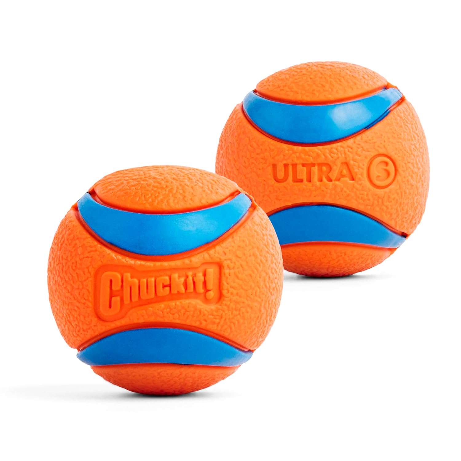 Chuckit Ultra Ball Dog Toy Balls for Dogs to Fetch Durable Rubber Small 2-inch Pack of 2