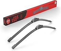 Vista 12 de Paquete de 2 limpiaparabrisas de repuesto de 20 pulgadas para Ford F150 F250 F350 F450 F550 2008-1999 Expedition 2006-1999 Explorer 2010-2005, Honda