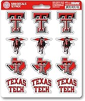 Vista 7 de FANMATS NCAA Unisex-Teen NCAA Mini Decal 12-E2pk