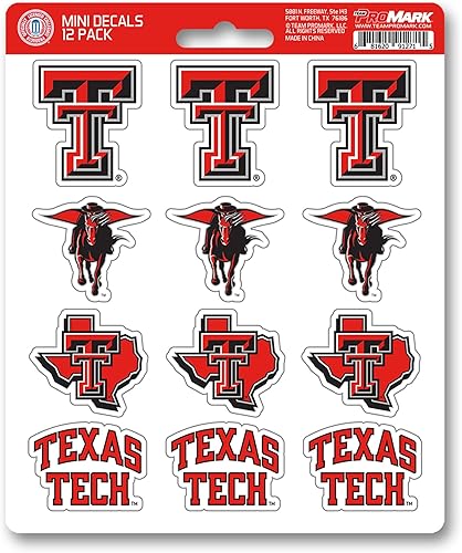 Miniatura 7 de FANMATS NCAA Unisex-Teen NCAA Mini Decal 12-E2pk