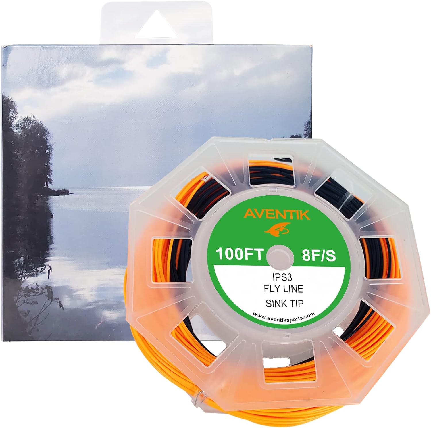 Aventik Sinking Tip Fly Line Fly Fishing Weight Forward Line Tapered Freshwater Floating Sinking