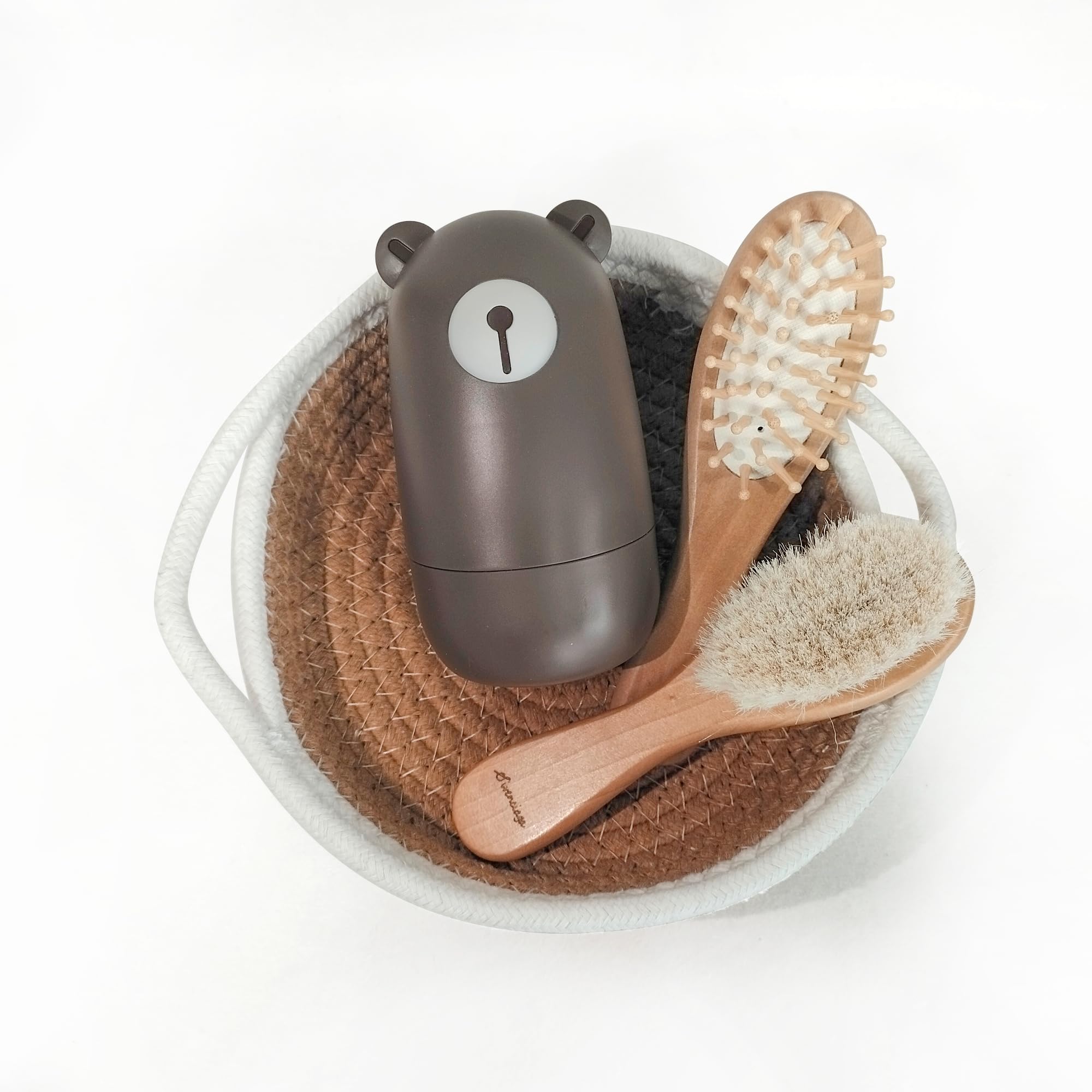 Baby Grooming Gift Set for New Parents and Kids (L Brown)
