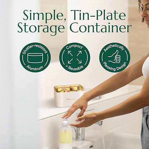 Miniatura 10 de CLEANOMIC - Pastillas limpiadoras de eliminación de basura (paquete de 8) - Limpiador y desodorante de eliminación de basura espumosa, limpiadores