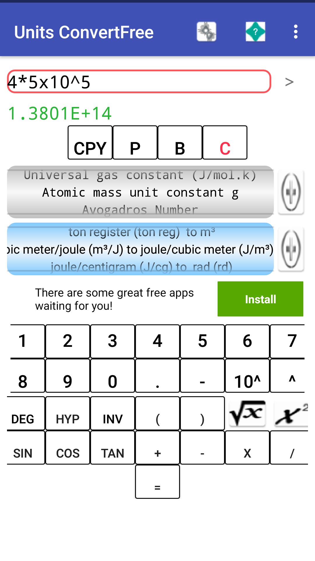 Unit Conversions Engineering free - App on Amazon Appstore