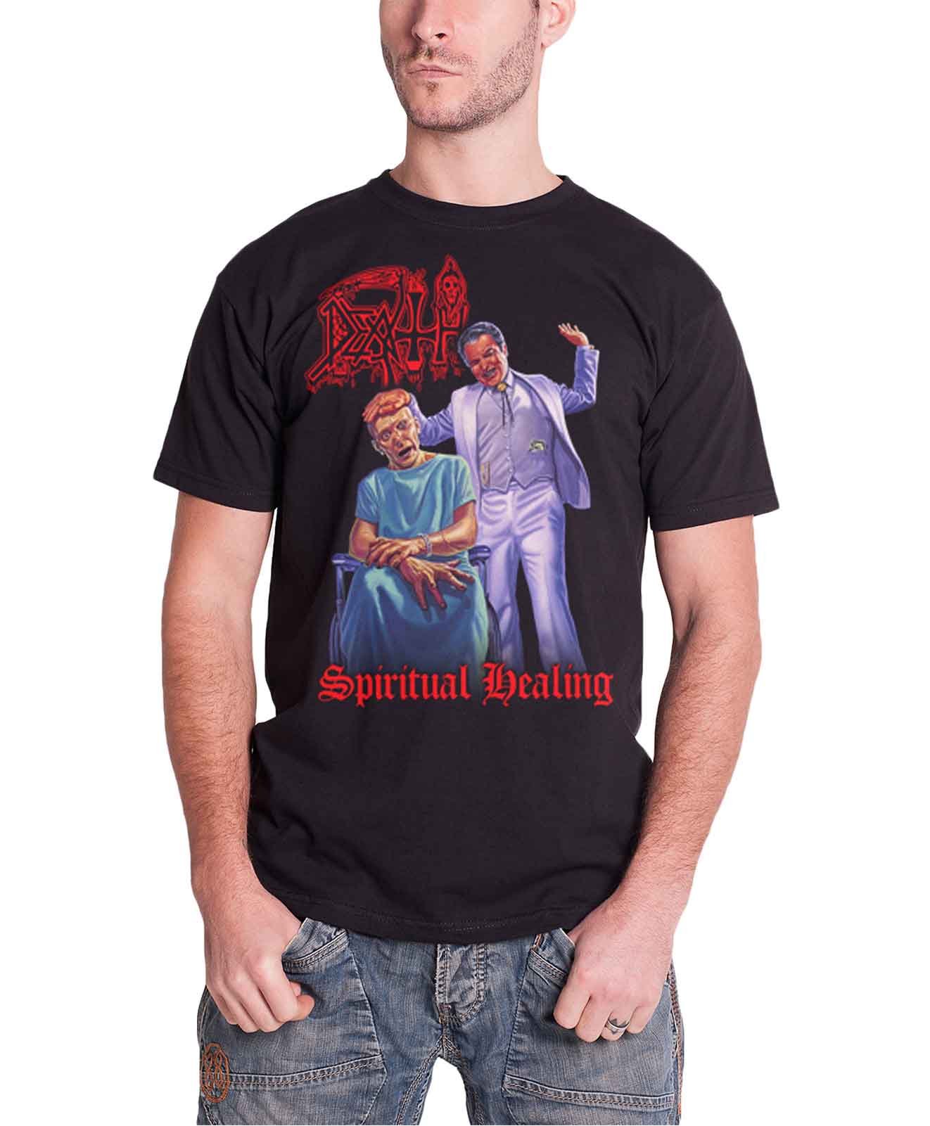 Death Spiritual Healing Official Mens New Black T Shirt