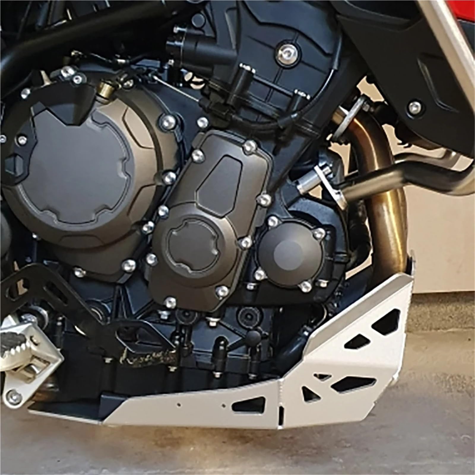 Per Tiger 850 Tiger 900 Per Rally Accessori Protezione motore bassa, piastra paramotore telaio copertura motore Base del Motore(1)