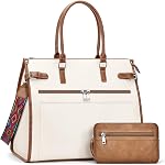 SYTRAH Laptop Tote Bag for Women, 15.6 inch Computer Purse