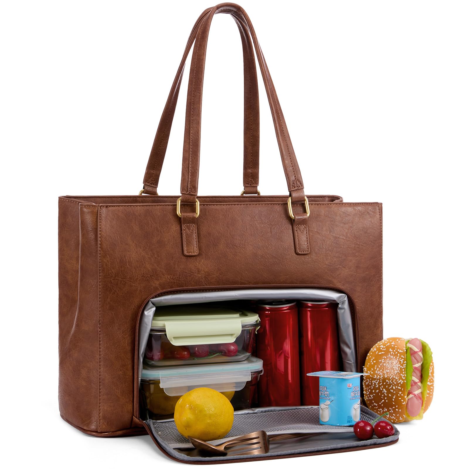 LOVEVOOK Retro Lunch Tote Bag