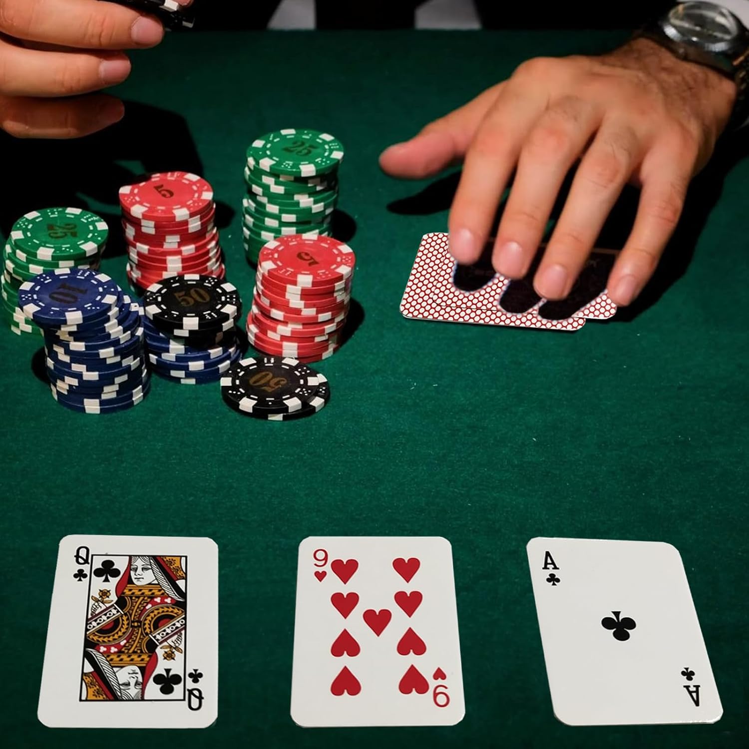 VOVCIG Mini Playing Cards, 18 Pack of Mini Decks, 1.6 Inch Miniature Poker Cards, Portable Cards, Game Poker Cards with Gift Box, Party Gift for Adults(1.6x1.2in)