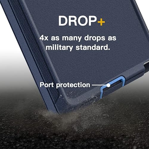 Miniatura 4 de AICase para Galaxy S22 Ultra con protector de pantalla, funda resistente a caídas con protección completa, cuerpo completo, robusta, a prueba de