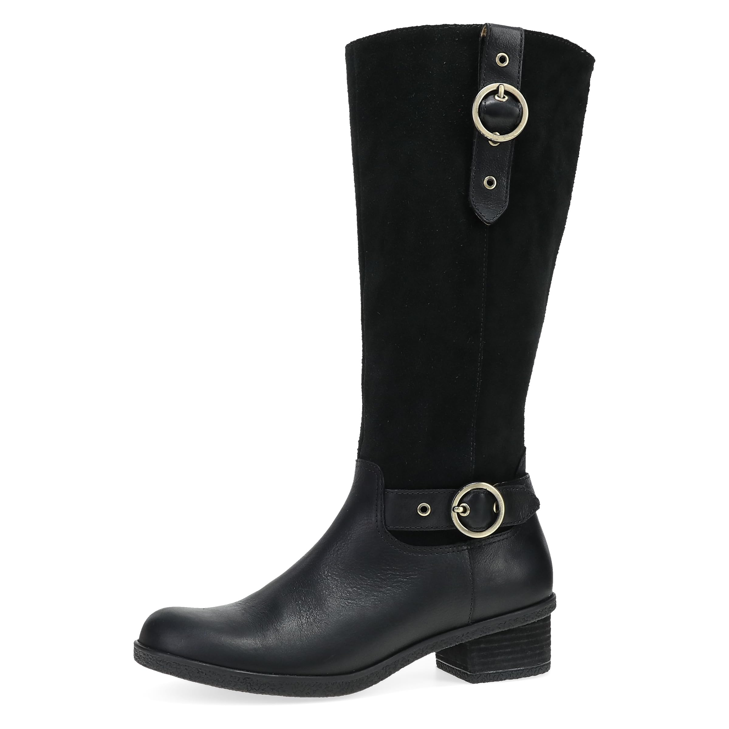 Dansko Dawn Waterproof Equestrian-Inspired Tall-Shaft Fashion Riding Boot with Classic Hardware, Durable Leathers, and Inside Zipper