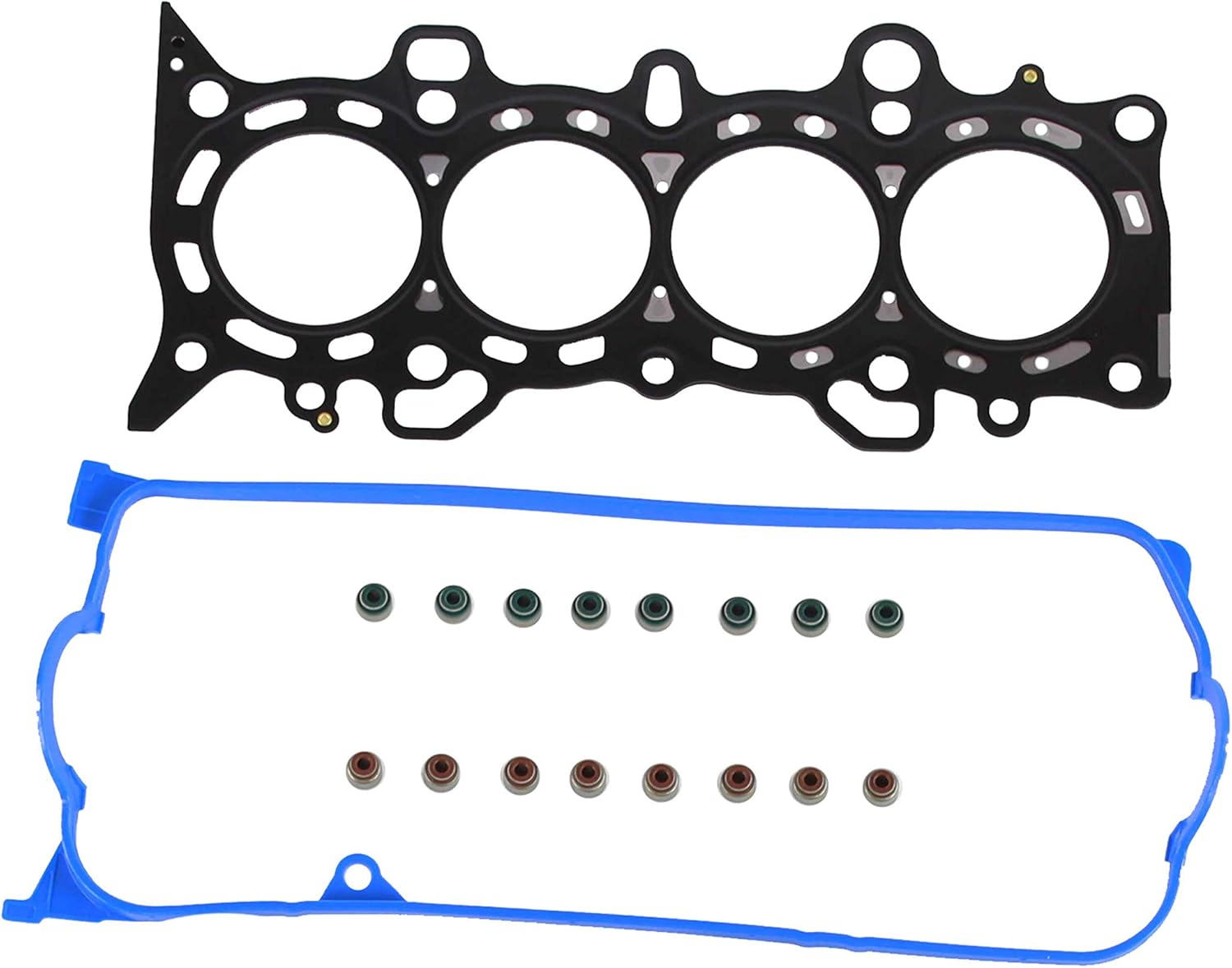 DNJ HGS221 MLS Cylinder Head Gasket Set for 2001-2005 Honda Civic 1.7L L4 16V SOHC 1668cc