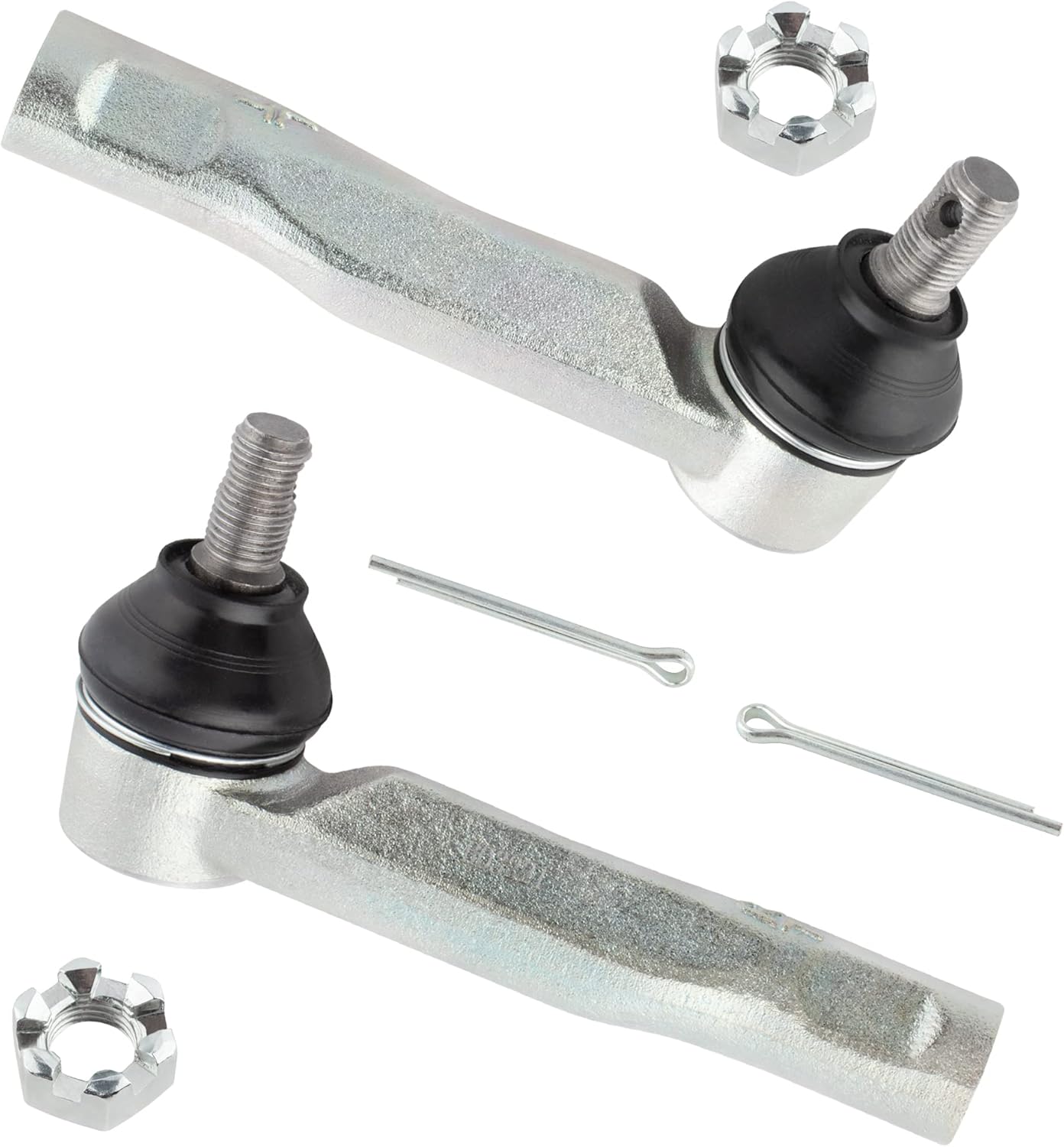 2Pcs Front Outer Tie Rods End Links LH Driver & RH Passenger Fit For Lexus IS300 2001-2005 Base Sedan/Sportcross Wagon 4-Door 3.0L l6 Replace# ES800309 ES800310
