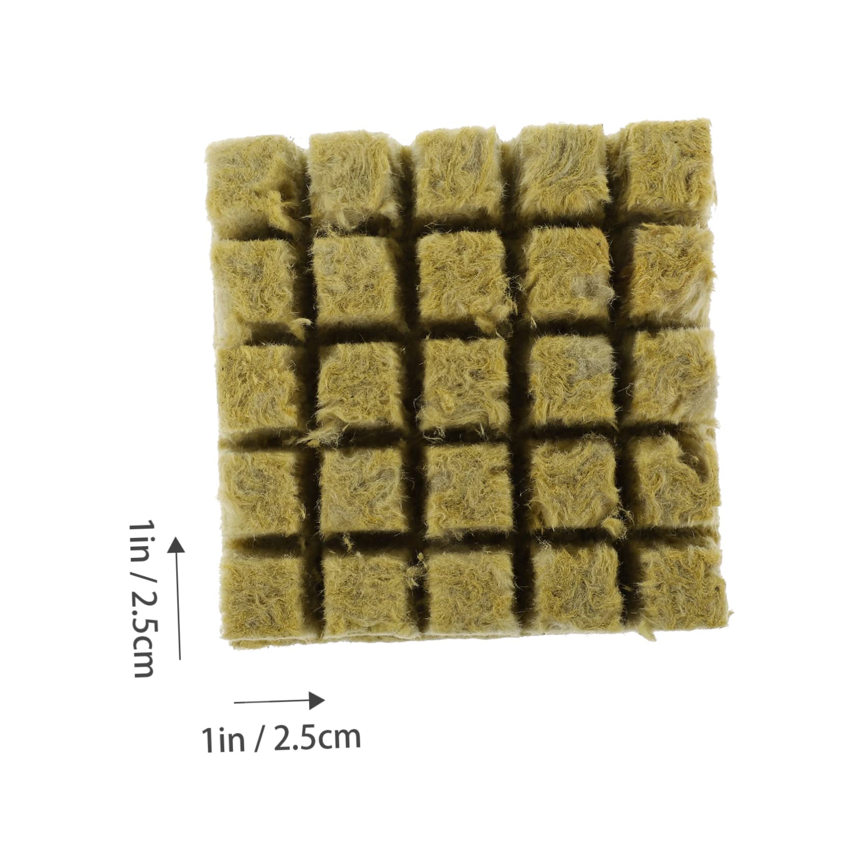 YARNOW 100pezzi Blocchi di Coltivazione Senza Terreno per Propagazione Piante per Semina Trapianto e Crescita di Fiori Verdure e Frutta