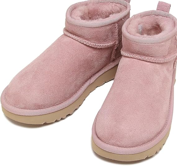 値下げUGG ピンク ショートブーツ UGG Classic Ultra Mini ブーツ | ピンク | FARFETCH JP
