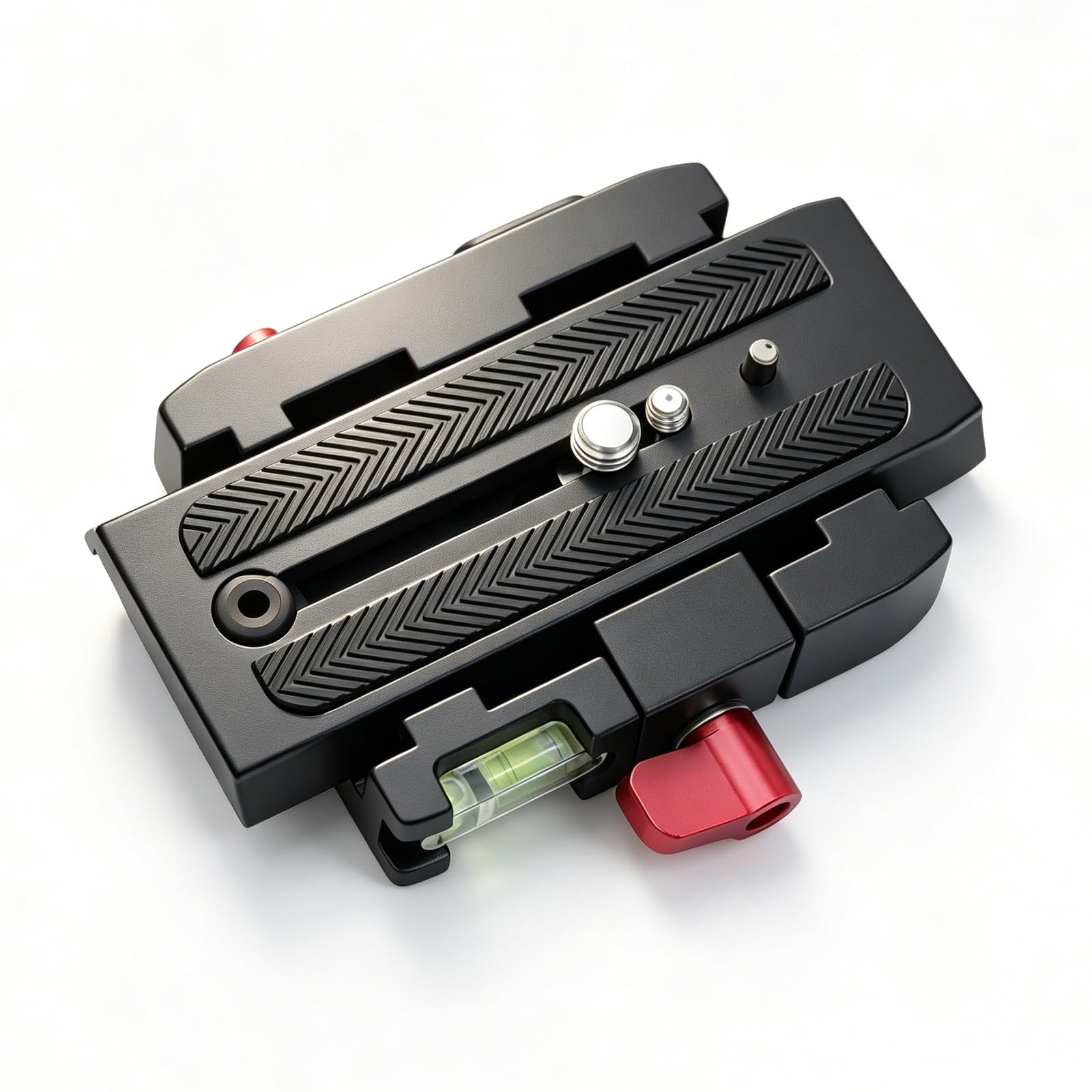 Andoer Ander opiastra a sgancio rapido fotocamera treppiede clip di trigger rapido adattatore con piastra di innesco rapido compatibile con testa Manfrotto 501 500Ah 701HDV 503HDV Q5 (# 1)