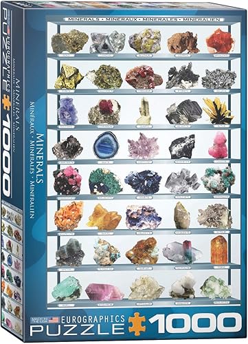 EuroGraphics Minerals of The World - Puzzle de 1000 piezas