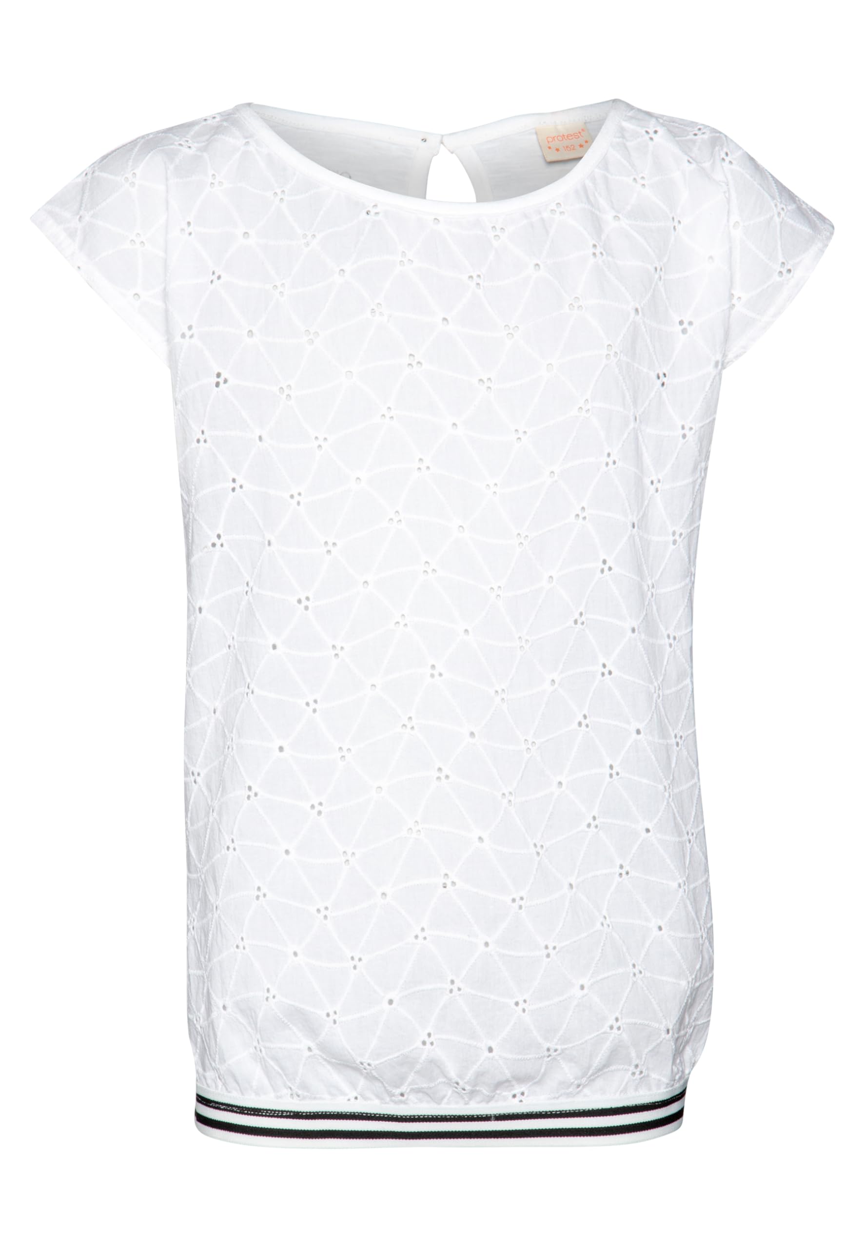 Protest Tia Jr Girls' T-Shirt, girls, 1910601, Seashell, 116 cm