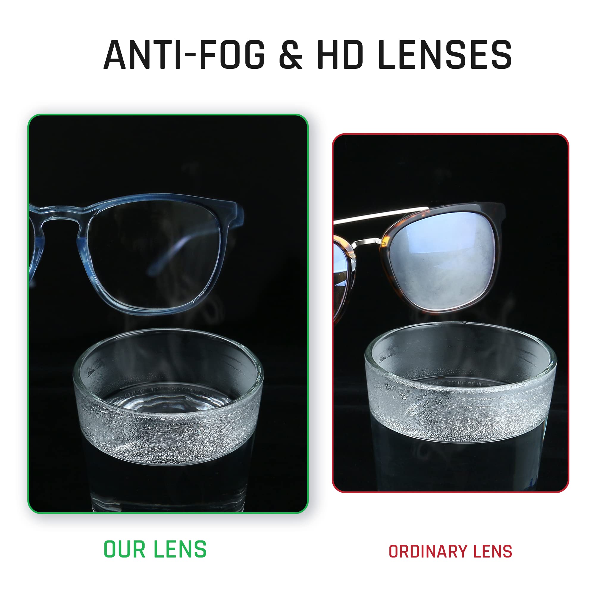 TOREGE Safety Goggles - Stylish & Anti-Blue Light -2