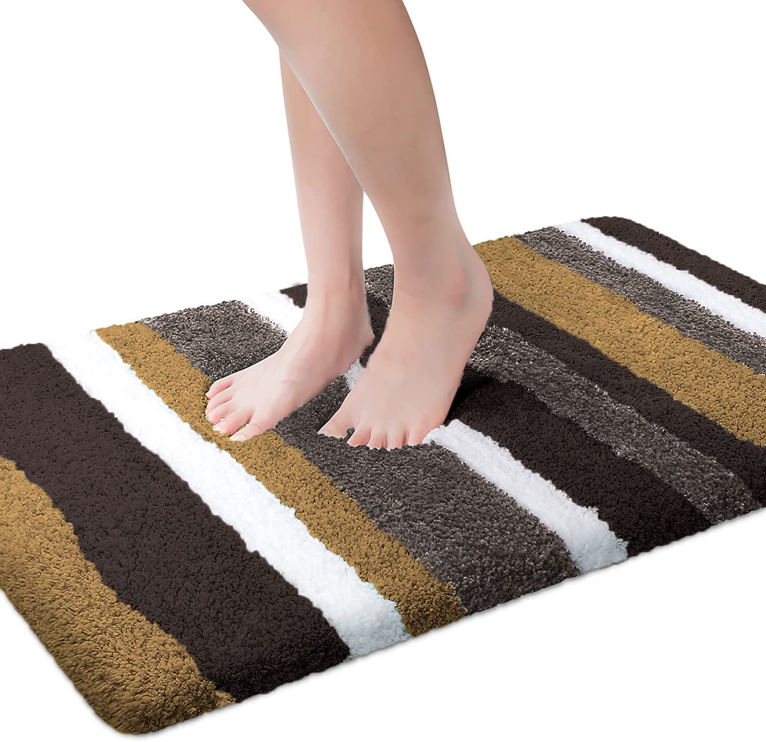 Luxe Home Bath Mat Super Soft Anti Skid Slip Water Soak Washable Italia Door Mats for Home, Bathroom Mat, Floor Mat, Kitchen Mat for Floor (45x75 cm) Anti Gold (B0B7MSH7B3) Amazon Price History, Amazon Price Tracker