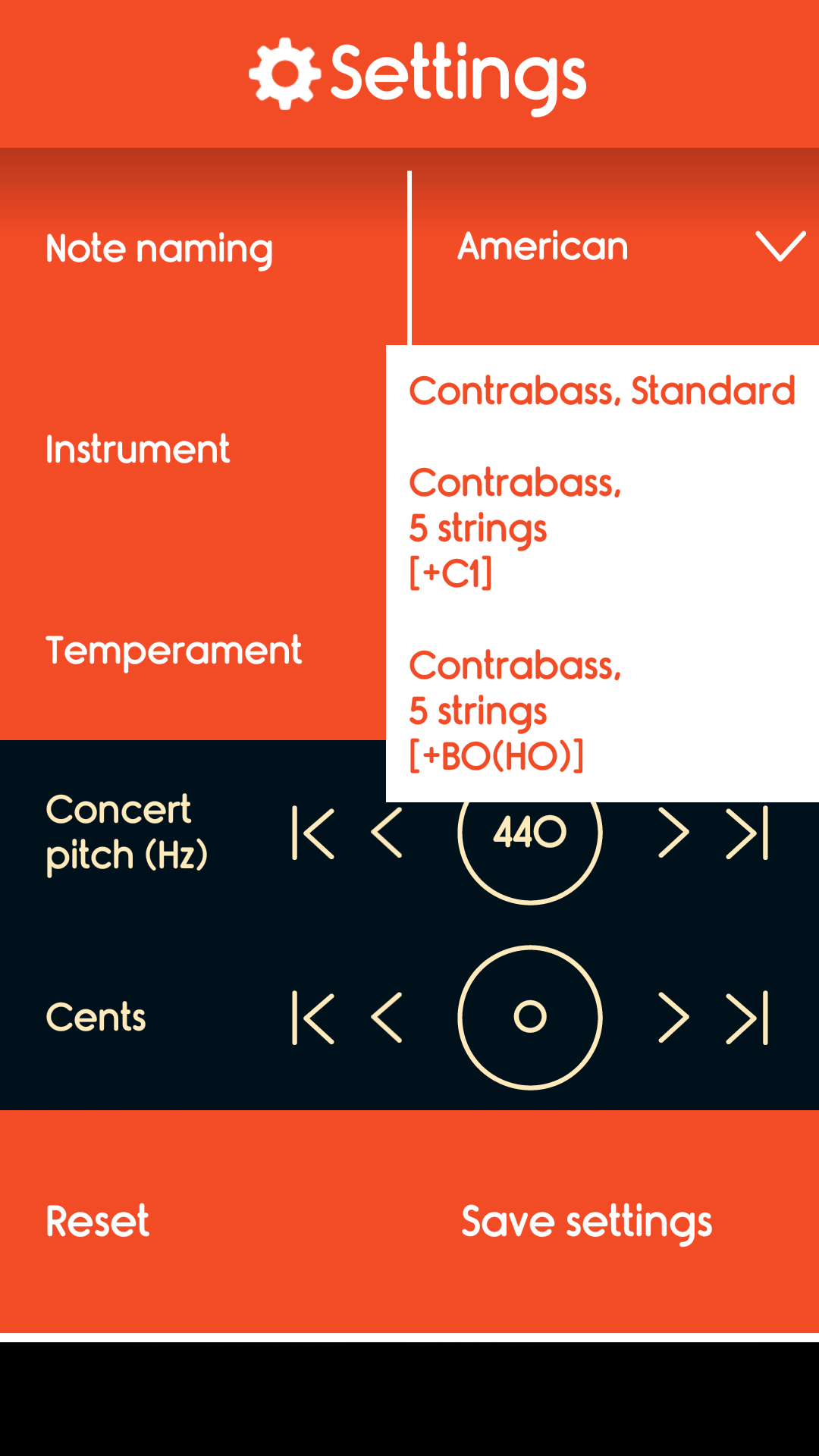 Master Double Bass Tuner App on Amazon Appstore