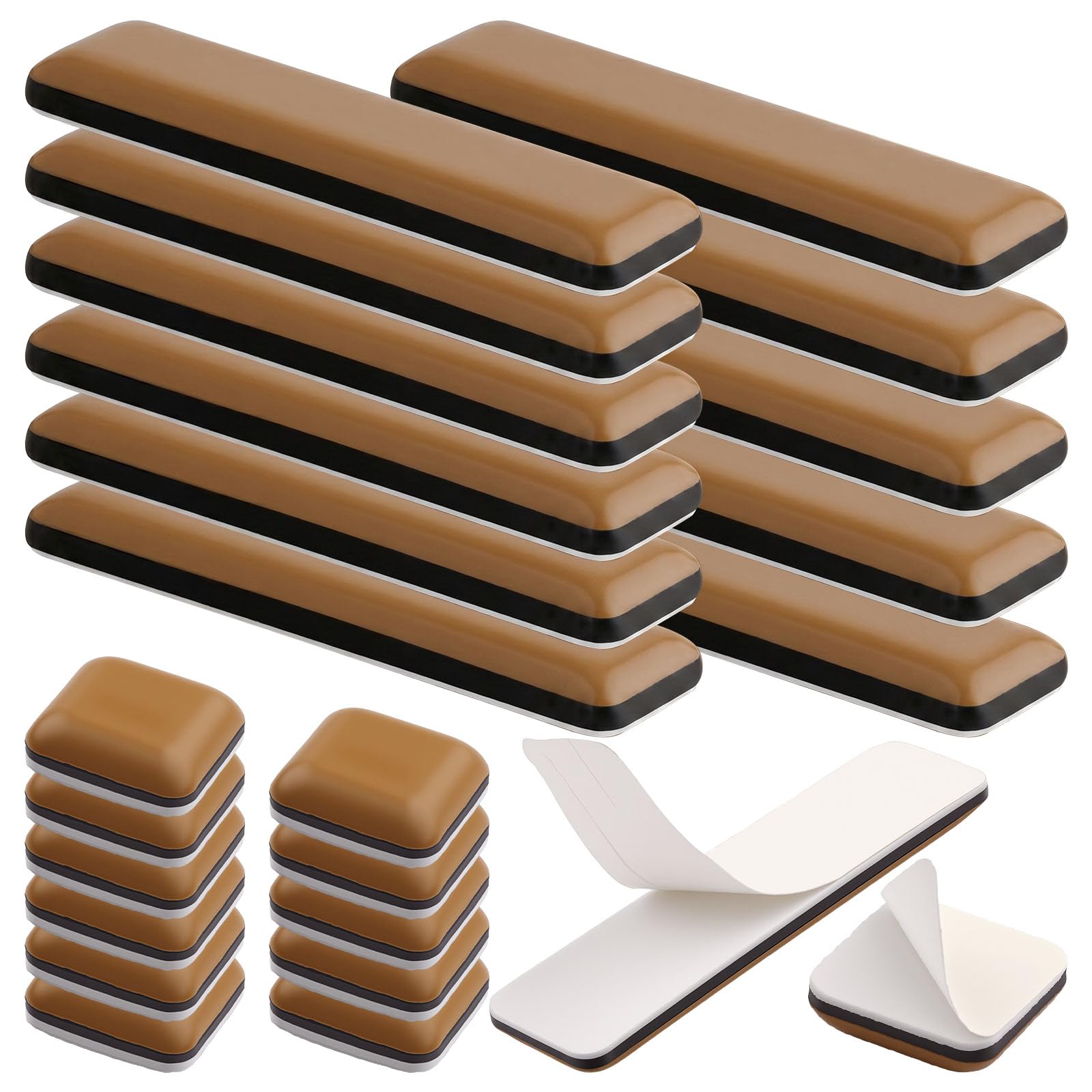 40 Pieces Furniture Sliders,Teflon Furniture Sliders for Carpet
