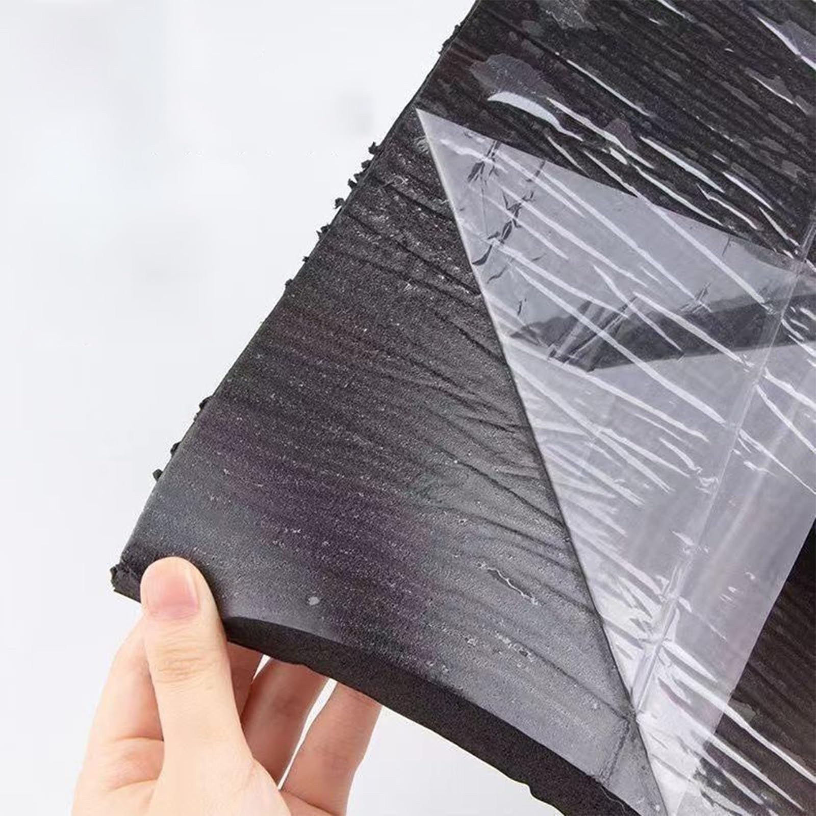 Autoadesivo Materassini Isolanti，Isolante Termico Pannello Riflettente Termosifoni，Anti-Uv Stuoia Fonoassorbente Cotone Isolante in Foglio di Alluminio.(1*3m/3.2*9.8ft,5MM(THK))
