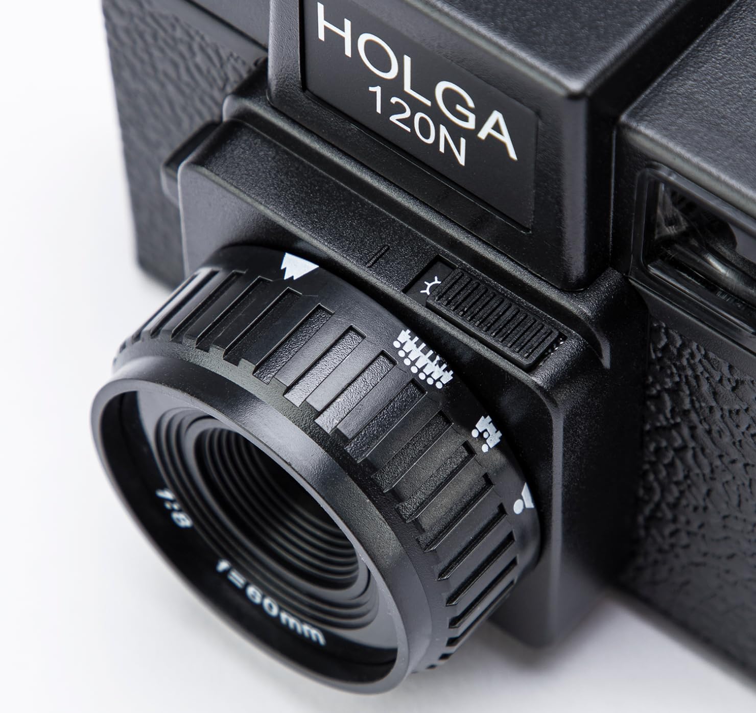 Anton & HOLGA 120N in un set con pellicola B+W - Macchina fotografica di culto con obiettivo in vetro ottico Rollfim