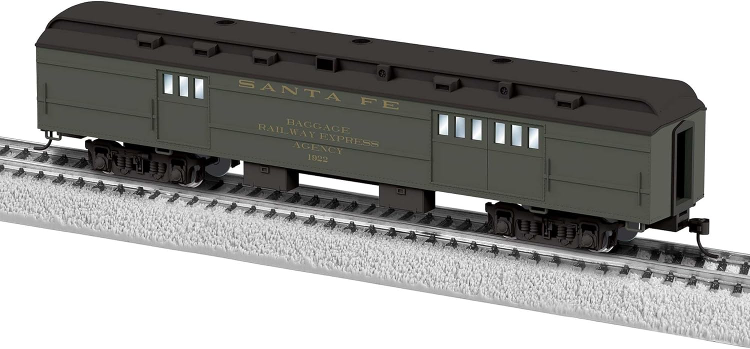 Lionel Santa Fe Baggage HO Gauge Model Train Car