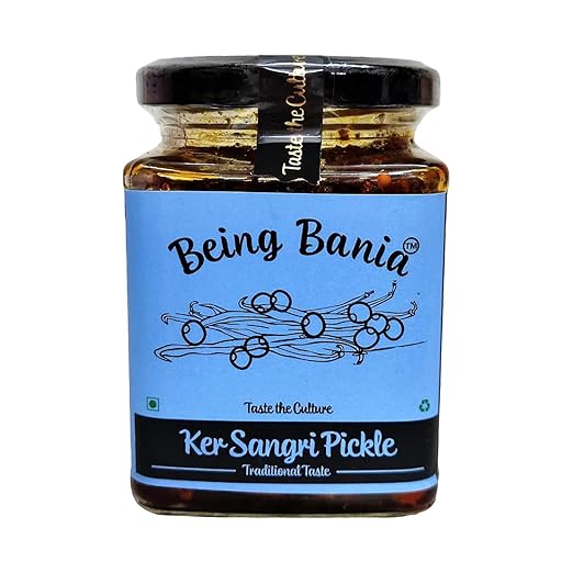 Premium Homemade Handmade Ker Kair Sangri Pickle, 250gm in glass jar | Marwadi Rajasthani | Delicacy pickle | Teet Dela Panchkuta | 100% Natural Achar | Mix Achar, Mixed pickle |