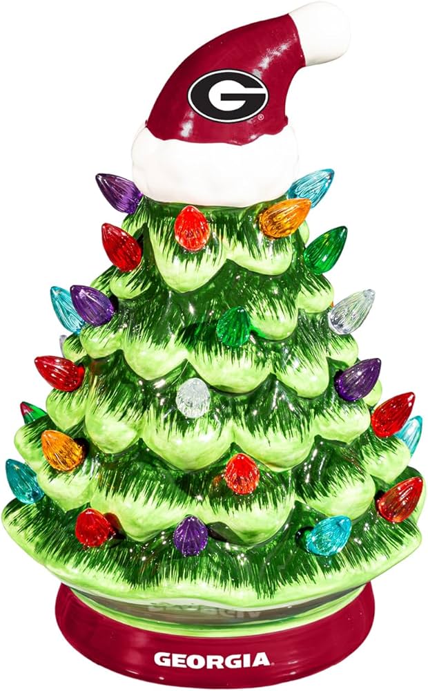 Amazon.com: NCAA University of Georgia Ceramic Christmas Trees Amazon.com: NCAA University of Georgia Ceramic Christmas Trees