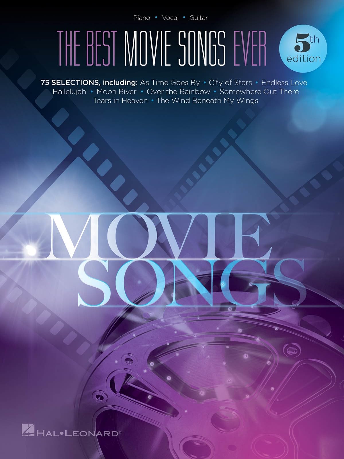 The Best Movie Songs Ever Songbook - 5th Edition - Piano, Vocal and Guitar