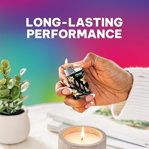 Miniatura 5 de DJEEP Encendedores de bolsillo, colección vibrante con textura metálica, coloridos encendedores únicos, paquete de 4 unidades de encendedores