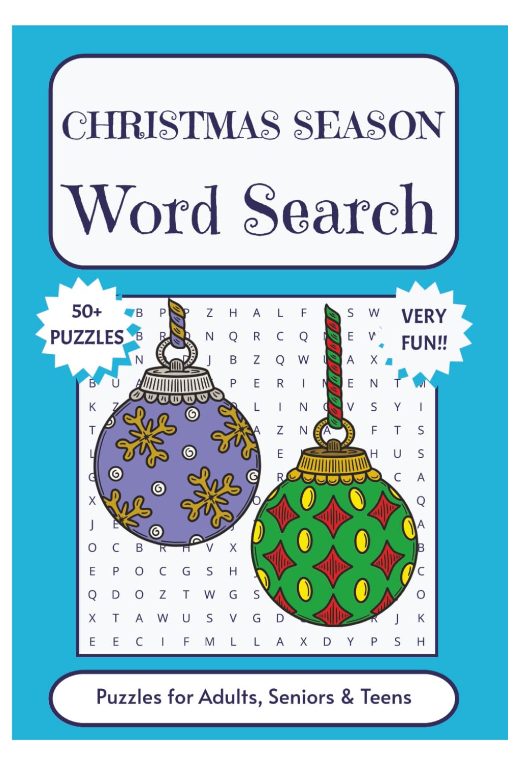 Christmas Season Word Search: Puzzle Book Perfect for a Christmas Gift (6x9) inches