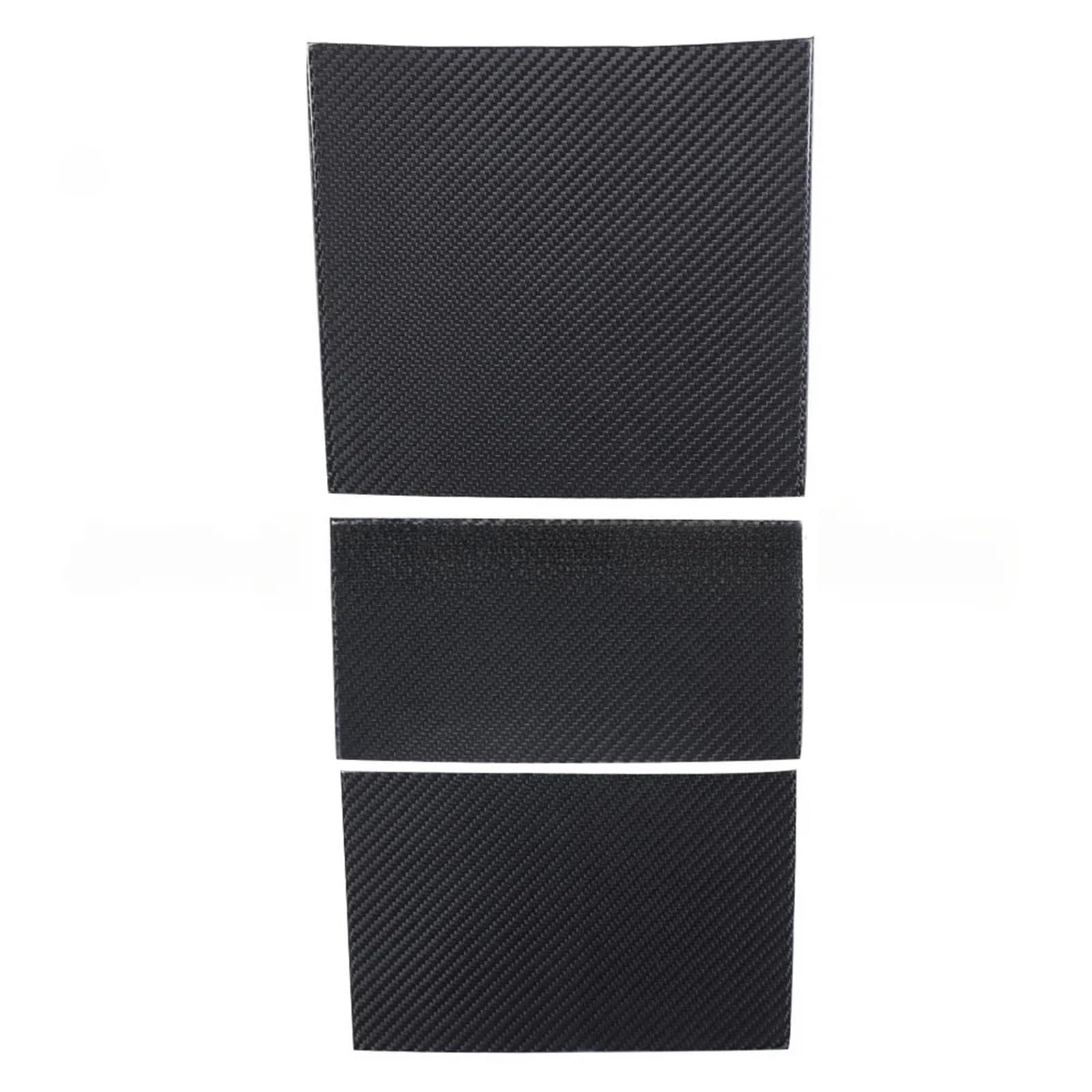 Folia na panel‌ Okleina skrzynia biegów‌ Włókno węglowe pasuje do Tesla Model 3 Highland 2024 Y Juniper 2025 Panel osłony konsoli środkowej(Matte Carbon Fiber)
