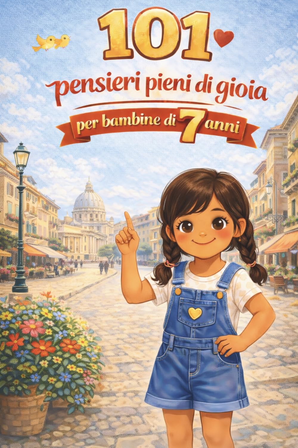 101 pensieri pieni di gioia per bambine di 7 anni: Il regalo speciale per il 7° compleanno o per ogni momento – pieno di pensieri felici, gentili e incoraggianti
