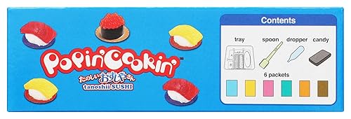 Miniatura 4 de Kracie Popin' Cookin' - Caramelos de bricolaje para niños, kit de sushi, 1 onza (paquete de 3)