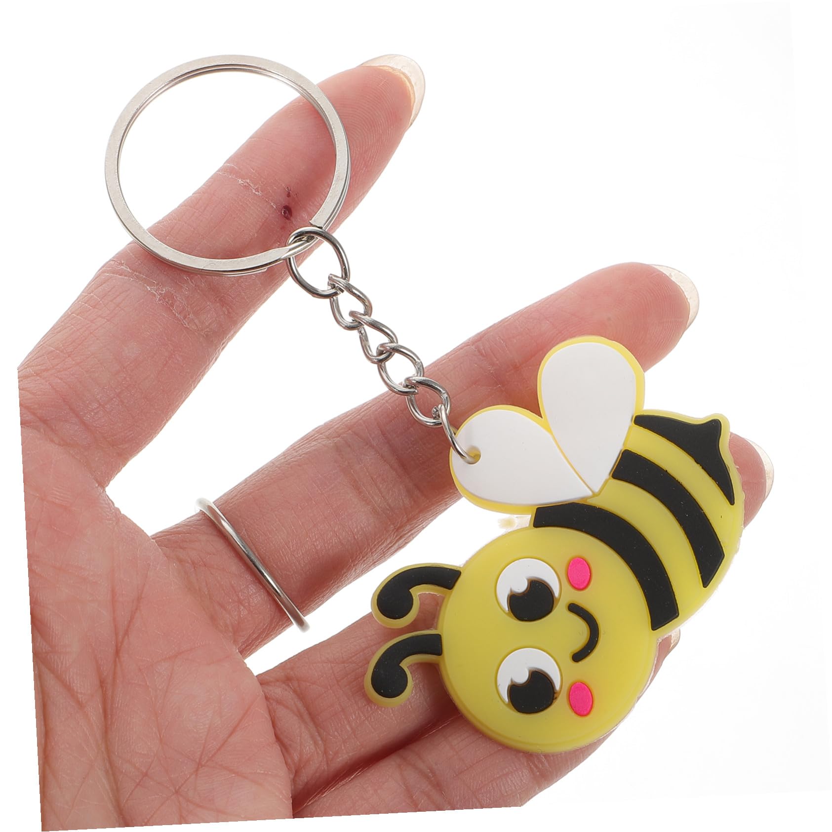 Homoyoyo 120 Piezas Llavero Colgante de Dibujos Animados Diseño Creativo Colgante para Bolsas Hecho Metal Resistente Decoración Novedosa y Regalo Práctico